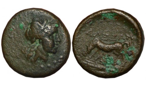 Troas, Alexandreia.  3rd-2nd century BC. AE 17mm